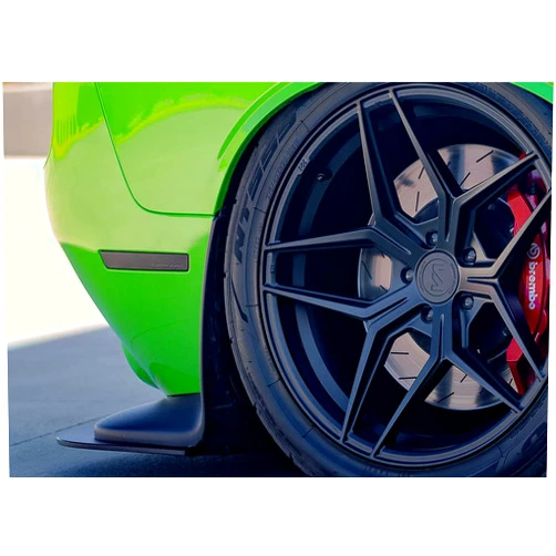Luxe Auto Concepts Dark Smoke Side Marker Tint Kit for 2015-2023 Dodge Challenger | Exact Cut Dry Application LightWrap Vinyl Film with Air Release Channels
