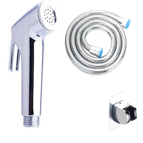 Zhuatek Handheld Bidet Sprayer Kit for Toilet,Full Pressure Leakproof Bathroom Jet Kits Spray Attachment with Hose,for Feminine Wash, Baby Cloth Diaper Washer Pet, Bathroom Toilet