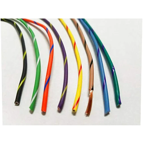 MALOLIK For LOT (B) 16 AWG GXL HIGH TEMP AUTOMOTIVE POWER WIRE 8 STRIPED COLORS 15 FT EA MALOLIK supplier DIY home & garden, Other Wire, Cable & Conduit