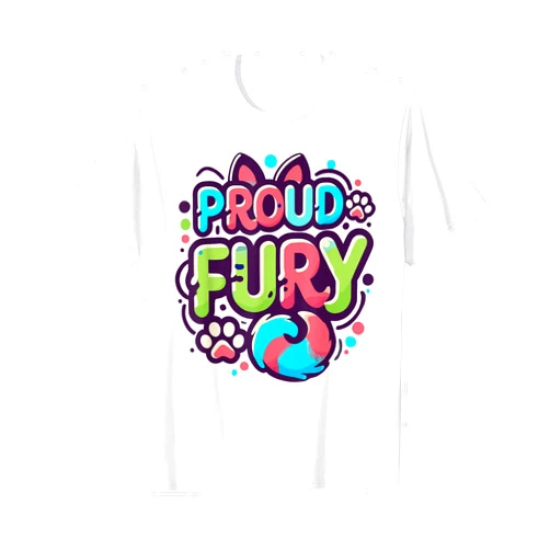 Proud Furry Designs By ShirtZilla Proud Furry Shirt Fox Lover Shirt For Toddlers And Adults T-Shirt