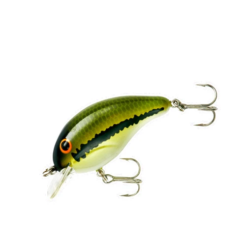 BANDIT LURES Crank 100-Series 2-Inch Baby Bass 2 to 5-Feet Deep Bait (Green) (BDT101)