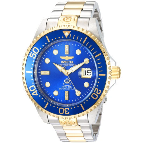 Invicta Men's Pro Diver Automatic-self-Wind Diving Watch with Two-Tone-Stainless-Steel Strap, 22 (Model: 20144)