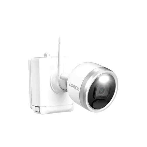 Lorex U222AA 1080p HD Wire-Free Security Camera, 60ft Night Vision, 140 FoV, Ultra-Wide Angle Lens, 2-Way Talk, Person Detection, White (Renewed)