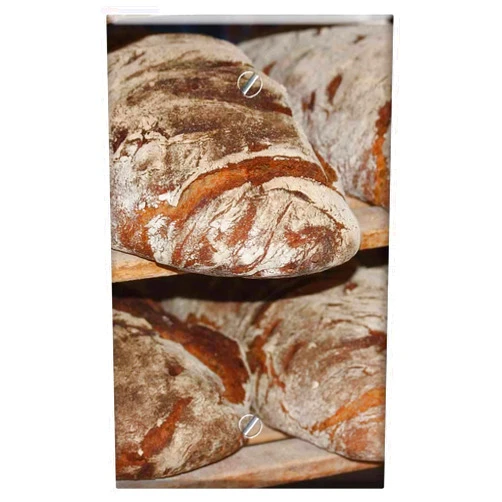 Yuatuwaw Single-Gang Blank Wall Plate Cover - Farmer Bread Bread Loaf Of Bread Baker Vespers