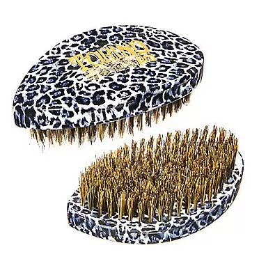 TORINO PRO WAVE BRUSHES BY BRUSH KING Torino Pro Curve Wave Brush#195- Medium palm Curve brush - 360 Wave curved brush for Men- Can be used for shower brushing and wash and styles for 360 waves - Wave brush for men 360