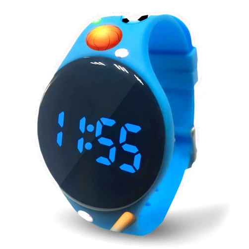 Kidnovations Premium Sports Potty Training Watch - Toilet Training Timer - Rechargeable Water Resistant Watch Reminder to Go Potty Vibrates and Plays Music Keeps Your Child Entertained at Potty Time