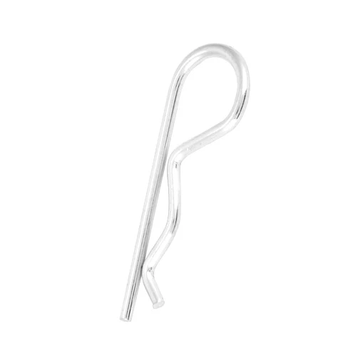 LenTLy Cotter Pin Decorative Finish Zinc Plated Retaining Cotter Pins Assortment Kit B Type Cotter Pin Clips for Hydraulic Support (3*60mm (10pcs))
