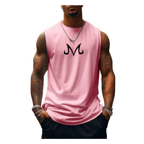 Oblivik Majin Buu Shirt, Majin Buu Workout Tank Top, Fitness Shirts