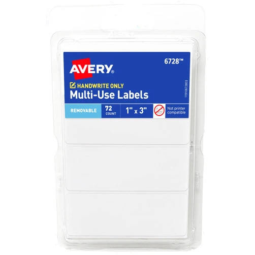 Avery Multi-Use Removable Labels, 1