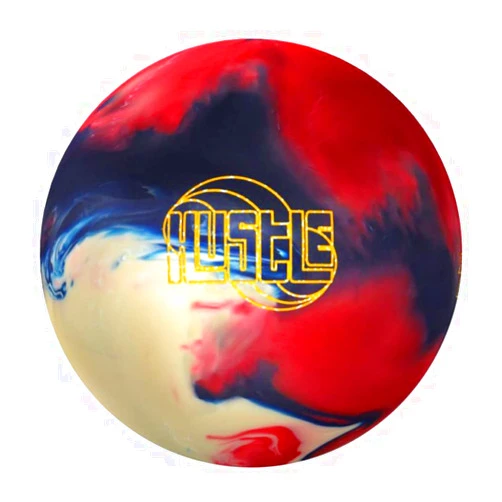 Roto Grip Bowlerstore Products Roto Grip Hustle PRE-DRILLED Bowling Ball - USA Blue/Red/White