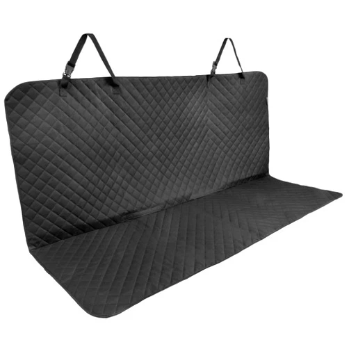 Lusso Gear Car Seat Protector for Baby Car Seat (Bench Seat Cover) - Waterproof - Thick Padding - Protects Fabric or Leather Seats (Black)