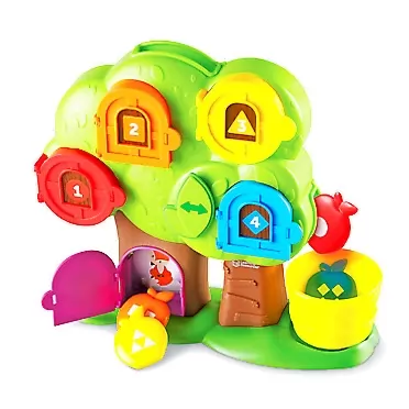 Learning Resources Hide & Seek Learning Treehouse, Letter Games, Toddler Learning Treehouse, Ages 18 mos+