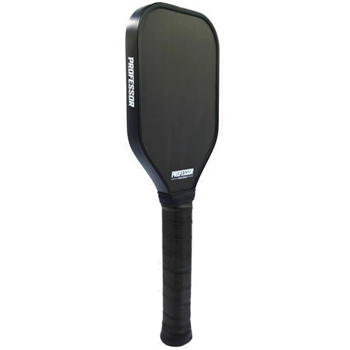 Professor Pickleball Training Paddle - Sweet Spot Enhancement Paddle with Extended Handle - T700 Raw Carbon Fiber Construction, 16MM Core Practice Pickleball Trainer Paddle