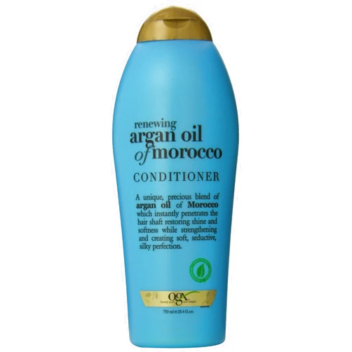 OGX Renewing Moroccan Argan Oil Conditioner, 25.4 Ounce Salon Size