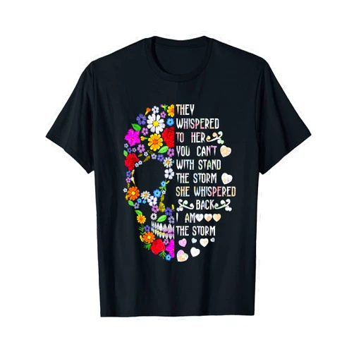 WeTheFounders They whispered to their skullflower T-Shirt