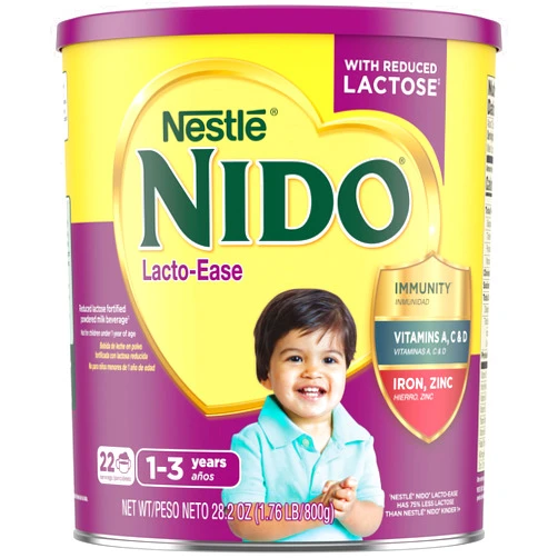 Nido Nestle NIDO Lacto-Ease Toddler Powdered Milk Beverage - 28.2 Oz Canister - Toddler Drink Mix