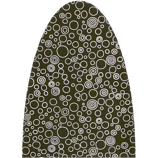 ClarUSA Premium Ironing Board Replacement Cover fits Reliable Corp Models (C81 Model, Black Bubbly)