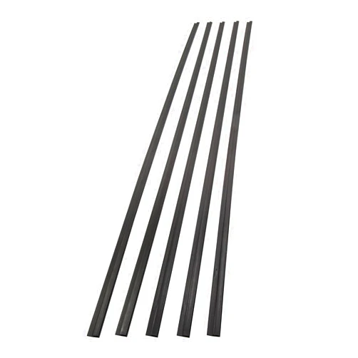 FASÄDE 47 in. Decorative Vinyl J Trim in Matte Black (5 Pack)