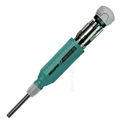 Bowers Tool Co. Torx Star Screwdriver 14 in 1 Multi Bit T5-T30 Made in USA 151TORX