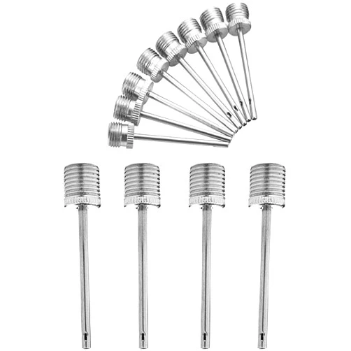 TONUNI Air Pump Needle for Dual-Port Inflation for Football Basketball Soccer Ball Volleyball Rugby Balls-12PACK