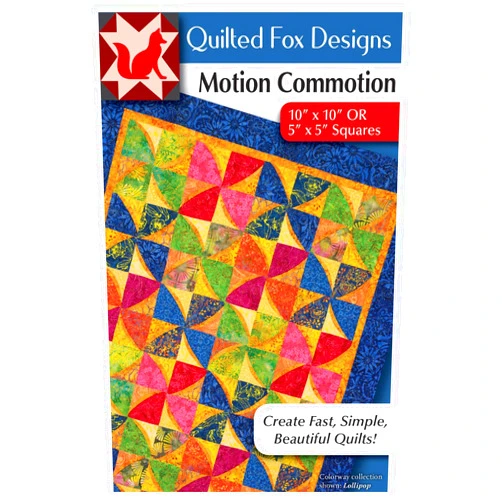 Suzanne McNeill Motion Commotion Quilt Pattern: 10
