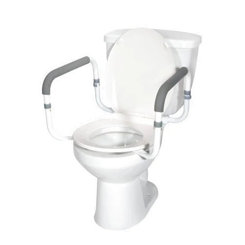 Drive Medical RTL12087 Bathroom Grab Bar for Toilets, White