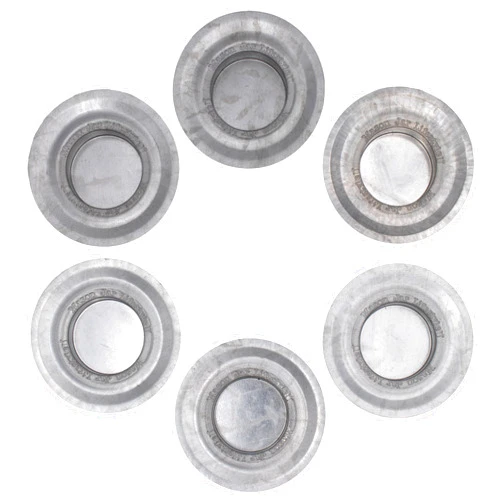 Mason Jar Lifestyle Tea Light Candle Holder Metal Lid Inserts for Mason, Ball, Canning Jars (6 Pack, Wide Mouth)