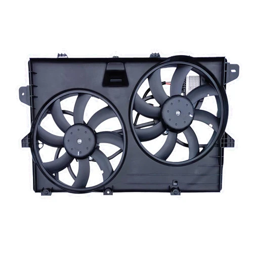 Gjhch Radiator Cooling Fan Compatible with 2007 2008 2009 2010 2011 2012 2013 2014 2015 Edge MKX, Radiator Fan Replacement for 621392 7T4Z8C607A CT4Z8C607B