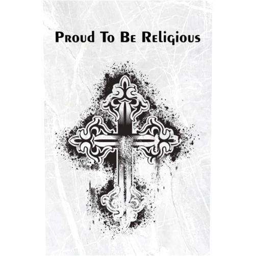 M.W.-Trading Notenbuch - Proud To Be Religious: 145 Seiten - 6 x 9 Zoll (ähnl. DIN A5) für Schüler - Musiker - Komponisten mit nützlichem Zusatzinhalt (German Edition)
