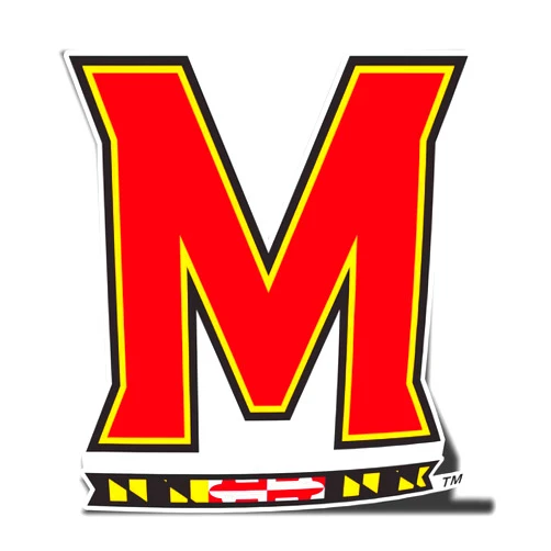 Desert Cactus University of Maryland Sticker Terrapins UMD Terps Vinyl Decal Laptop Water Bottle Car Scrapbook (IND 1)