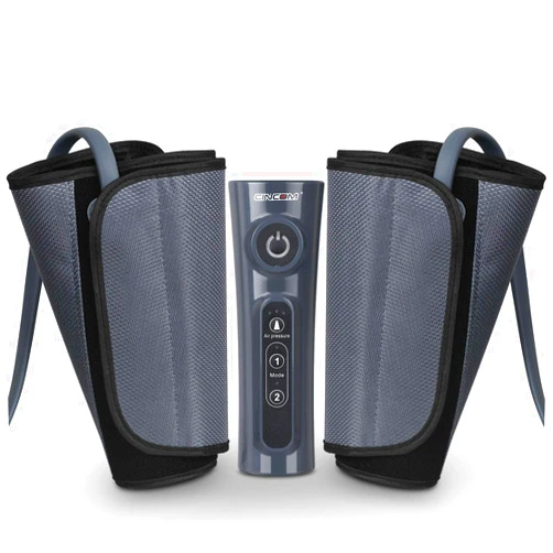 CINCOM Leg Massager for Circulation and Pain Relief, Air Compression Calf Massager with 2 Modes 3 Intensities Helpful for RLS Edema and Muscles Relaxation Gifts - FSA HSA Eligible