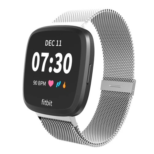 Limque Magnetic Bands Compatible with Fitbit Versa/Versa 2/Versa Lite/SE, Women Men Metal Adjustable Replacement Wristband for Fitbit Versa Smart Watch Multi-Color
