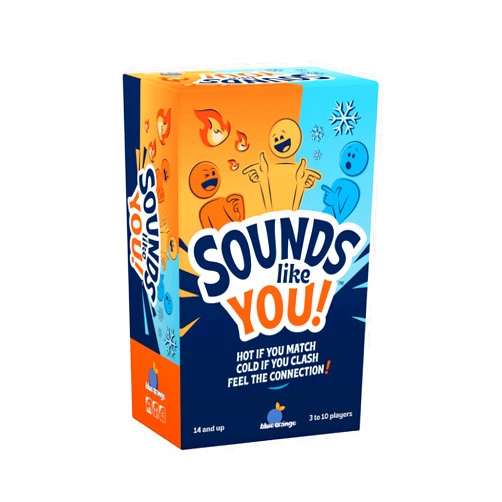 Blue Orange Sounds Like You Party Game | Icebreaker & Social Game for Family and Friends | How Well Do You Know Each Other | Ages 14+ | 3 to 10 Players Games