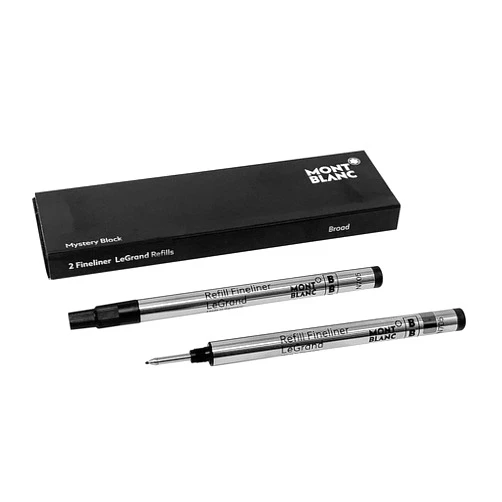 Montblanc Refills FL LEGRAND B 2x1 Mystery Black 114834, Contemporary