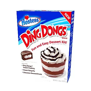 Hostess Ding Dongs Dessert Kit 7 oz (Pack of 2) Pack - 2