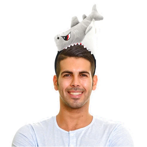 HODRME Plush Animal Ears and Horns Headband-Halloween Christmas Festival Theme Party Animal Cosplay Costume Headbands