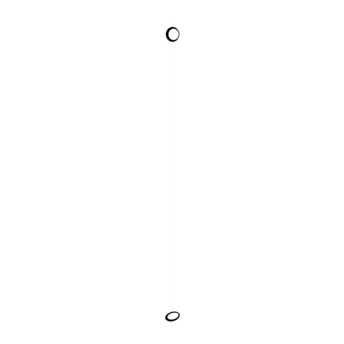 Lorpies Extension Downrod, Only Adapt this brand (White, 36 Inch), Only Adapt to model number (QY617-72-WWL)