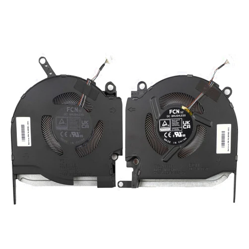YAEHUYING New CPU+GPU Cooling Fan Replacement for HP OMEN 16-K 16-N Pro TPN-Q280 0FPKK0000H DFS5K223052839 0FPKJ0000H DFS5L32G164865 N18090-001 N18091-001 DC 5V 0.5A Fan