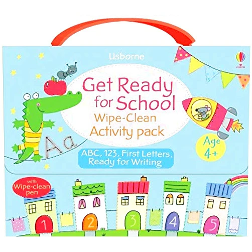 By Stacey Lamb (Author) Get Ready for School Wipe-Clean Activity Pack