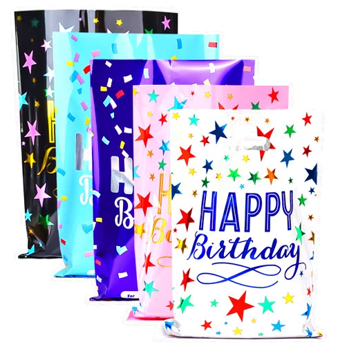 ZGORENDZ 30 Pack Party Favor Bags for Kids Birthday Party Goodie Bags Small Gift Bags for Baby Girls & Boys