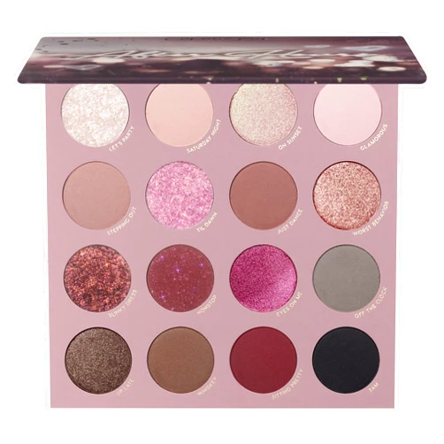 ColourPop After Hours Eyeshadow Palette - Smokey Mauve Makeup Palette with Metallic, Matte, Glitter & Matte Sparkle Finishes - Buildable, Blendable & High-Pigment Formula (0.65 oz)
