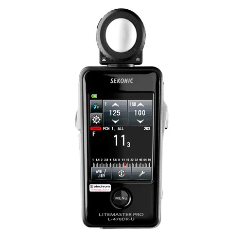 Sekonic L-478DR-U-EL Lightmeter For Elinchrom With Exclusive 3-Year Warranty
