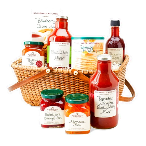 Stonewall Kitchen Brunch Gift Basket (8 piece Gift Basket)