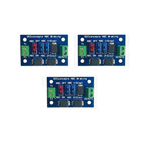 DCC Concepts DCPDCDABC3 ABC Slow & Stop Module - Pack of 3