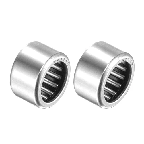 uxcell TA1715 Needle Roller Bearings 17mm Bore 24mm OD 15mm Width Chrome Steel Open End 2pcs