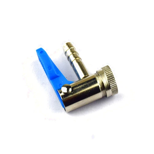 Hanitss Tire Air Chuck Brass Tire Valve Tool 8mm Tire Inflator Valve Connector for Car Valve Inflatable