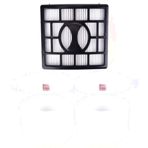 Surpass Oct 2 Foam & Felt and 1 HEPA Filter Kit for Shark Rotator Powered Lift-Away Speed&DuoClean Vacuum Cleaner NV680, NV681, NV682, NV683, NV800, NV801, NV803, UV810 Replaces Part # XHF680 & XFF680