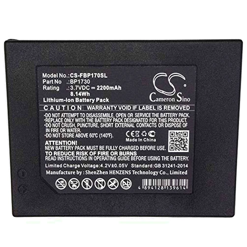 Cameron Sino 2200mAh Replacement Battery for Fluke 1730, 1730 Energie Logger, 1730 Three-Phase Electrical En