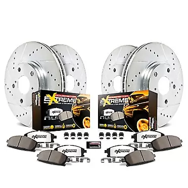 Power Stop K2164-36 Front & Rear Z36 Truck and Tow Brake Kit
