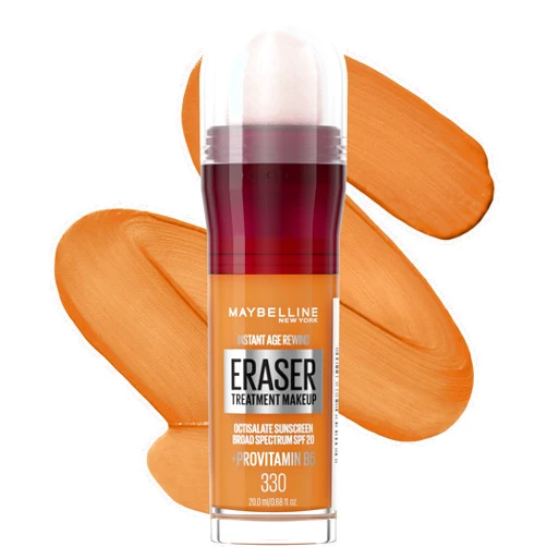Maybelline Instant Age Rewind Eraser Foundation with SPF 20 and Moisturizing ProVitamin B5, 330, 1 Count